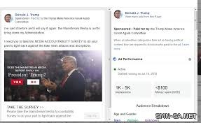 ترامب الأكثر إنفاقًا على الإعلانات السياسية على فيسبوك