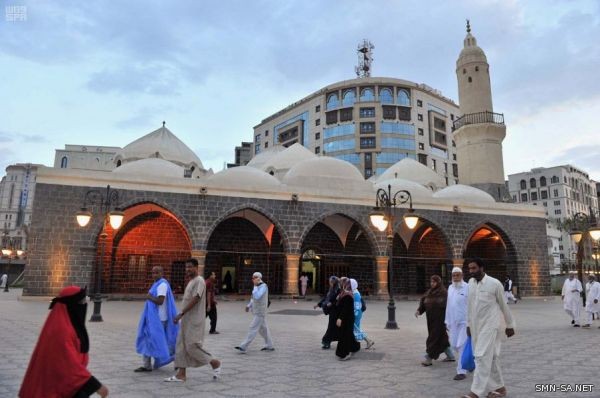 (مسجد الغمامة) أحد شواهد السيرة النبوية بالمدينة المنورة