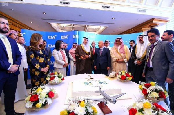 السعودية: تُحلِّق بأولى رحلاتها إلى (أربيل) وتحتفي بضيوفها أرضاً وجواً