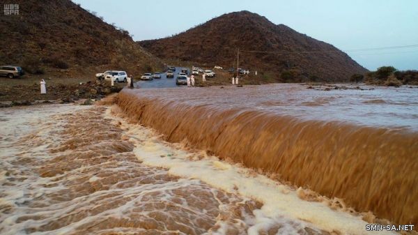 أمطار على محافظة الطائف