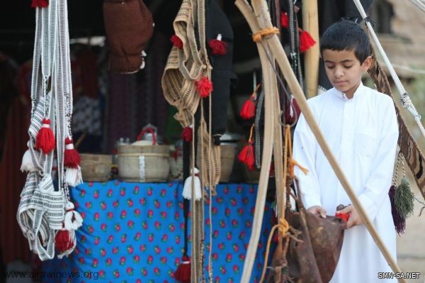 خيمة رحلتي .. لمعرفة التراث تلفت أنظار زوار مهرجان "وادينا تراث وأصالة"