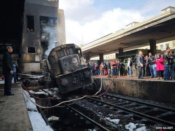 ارتفاع عدد الوفيات في حادث قطار محطة مصر إلى 22 حالة