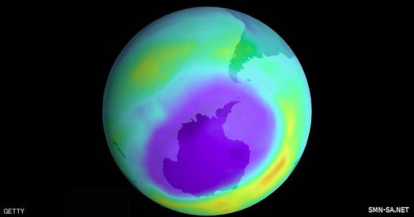 ناسا: ثقب الأوزون في القطب الجنوبي الأصغر منذ اكتشافه