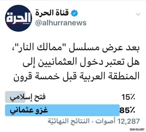 استفتاء يكشف أن دخول العثمانيين المنطقة العربية غزو عثماني