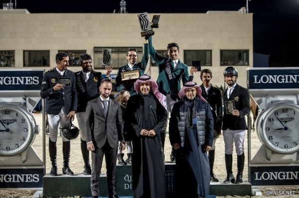 مهرجان الدرعية : الفارس السعودي الشواف يخطف المركز الأول في المنافسات المؤهلة لبطولة العالم