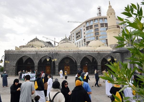 مسجد الغمامة" بالمدينة المنورة يُعيد زواره لزمن النبوة