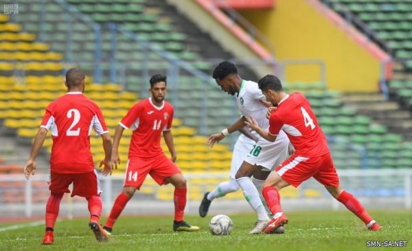 المنتخب السعودي تحت 23 عاما يتعادل مع الأردن وديا بمعسكره في ماليزيا