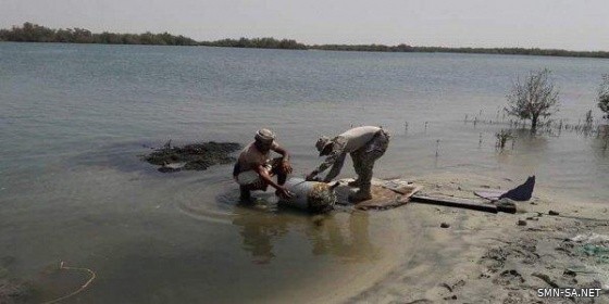 العثور على لغم بحري إيراني الصنع بالبحر الأحمر