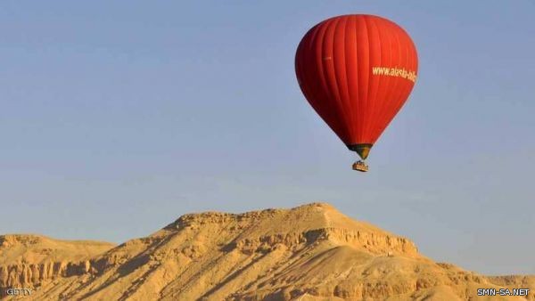 مقتل سائحة بتحطم منطاد بالأقصر جنوبي مصر