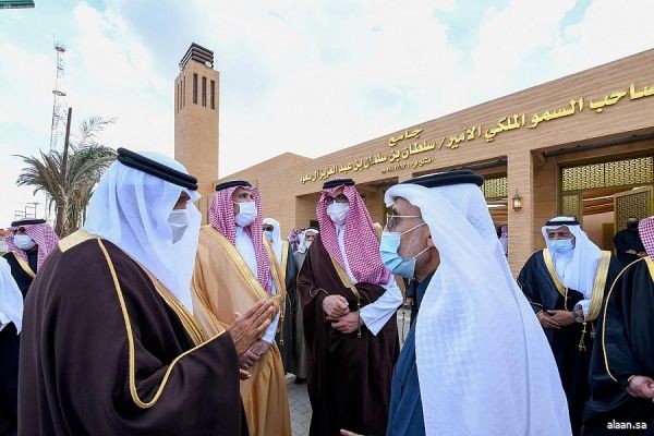 سمو الأمير سلطان بن سلمان يفتتح مسجده ويعلن عن إنشاء أول وقف بالمدينة المنورة لخدمة مساجد الطرق