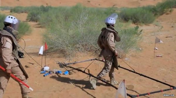 عبر مشروع "مسام" في اليمن  ..  مركز الملك سلمان للإغاثة ينزع خلال أسبوع 1.282 لغمًا