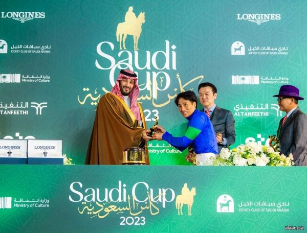 سمو ولي العهد يرعى حفل سباق "كأس السعودية" بميدان الملك عبدالعزيز للفروسية