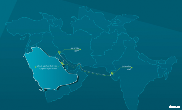 خدمة شحن ملاحية جديدة تربط المملكة بشبه القارة الهندية