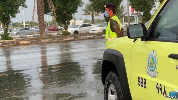 أمطار رعدية على معظم مناطق المملكة .. والدفاع المدني يدعو إلى أخذ الحيطة والحذر