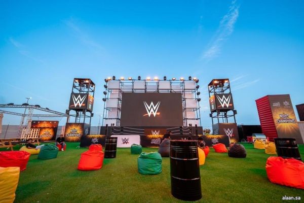 الترفيه تفتتح "مدينة الأبطال" وتتيح للجماهير فرصة مقابلة نجوم WWE