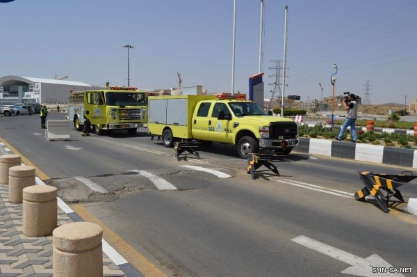 فرضية مشتركة لصد هجوم مزدوج في  أمن المنشات بعسير