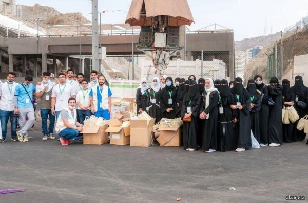 225 كشافاً وفتاة كشفية من وزارة التعليم يباشرون أعمالهم في خدمة حجاج بيت الله