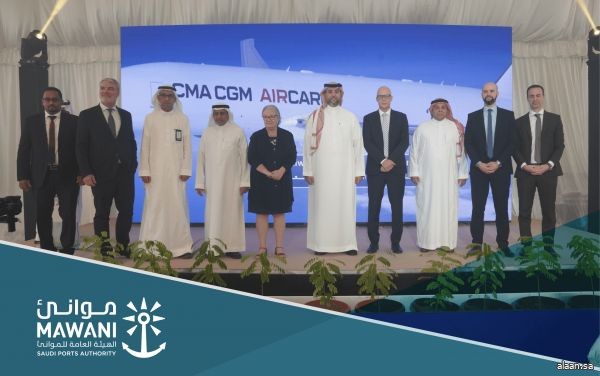 موانئ" و "CMA CGM" العالمية تضعان حجر أساس منطقة لوجستية متكاملة بميناء جدة الإسلامي