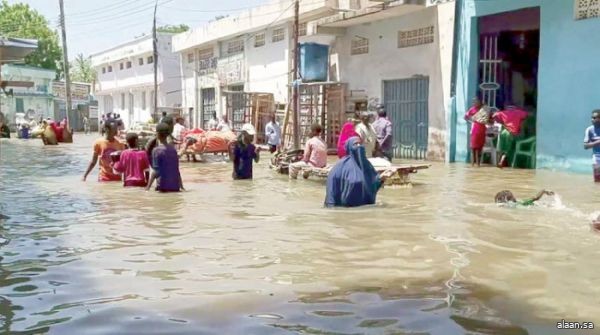 "أوتشا" : الأمطار والفيضانات في الصومال دمرت الممتلكات وأضرت  بـ البنية التحتية