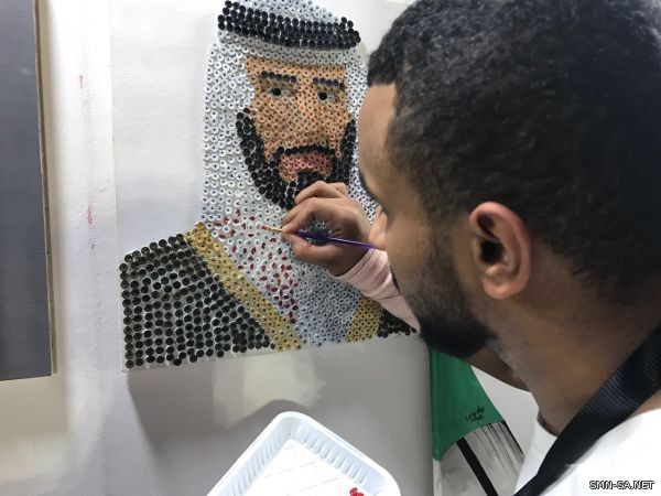 ١٧ تشكيلياً يتنافسون في رسم لوحـة لولي العهد بمكة