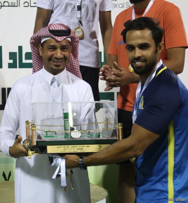 الجيل بطلا لدوري الممتاز للتنس لفئة الرجال.. والهلال وصيفاً