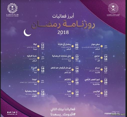 (روزنامة الترفيه) تزيد أجواء رمضان بهجة في مكة والقصيم والحفر