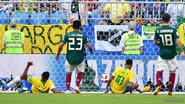 كأس العالم 2018 : البرازيل تتأهل إلى ربع النهائي بهدفين على المكسيك